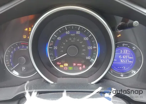 2016 Honda Fit Ex-L из США, поврежденный, VIN 3HGGK5H86GM702266